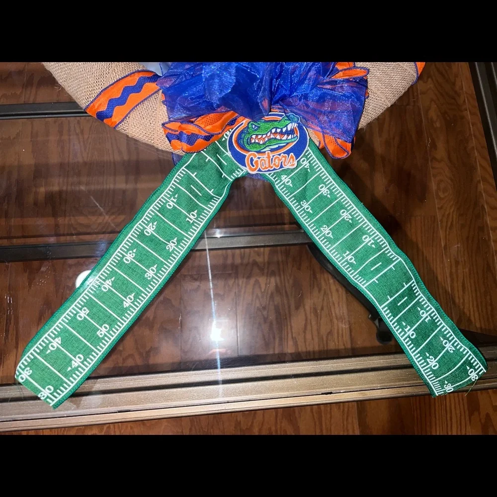 University of Florida handmade wreath